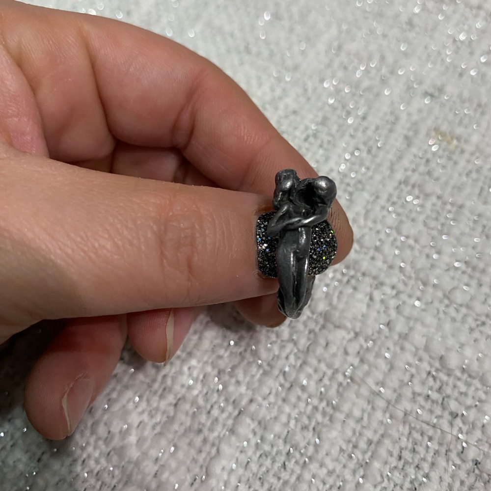 Silver Embrace Ring